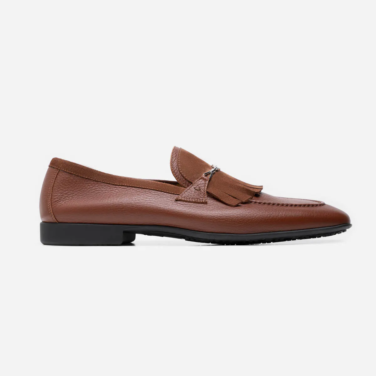 044058D PECAN BROWN MOR.SHOES MEN