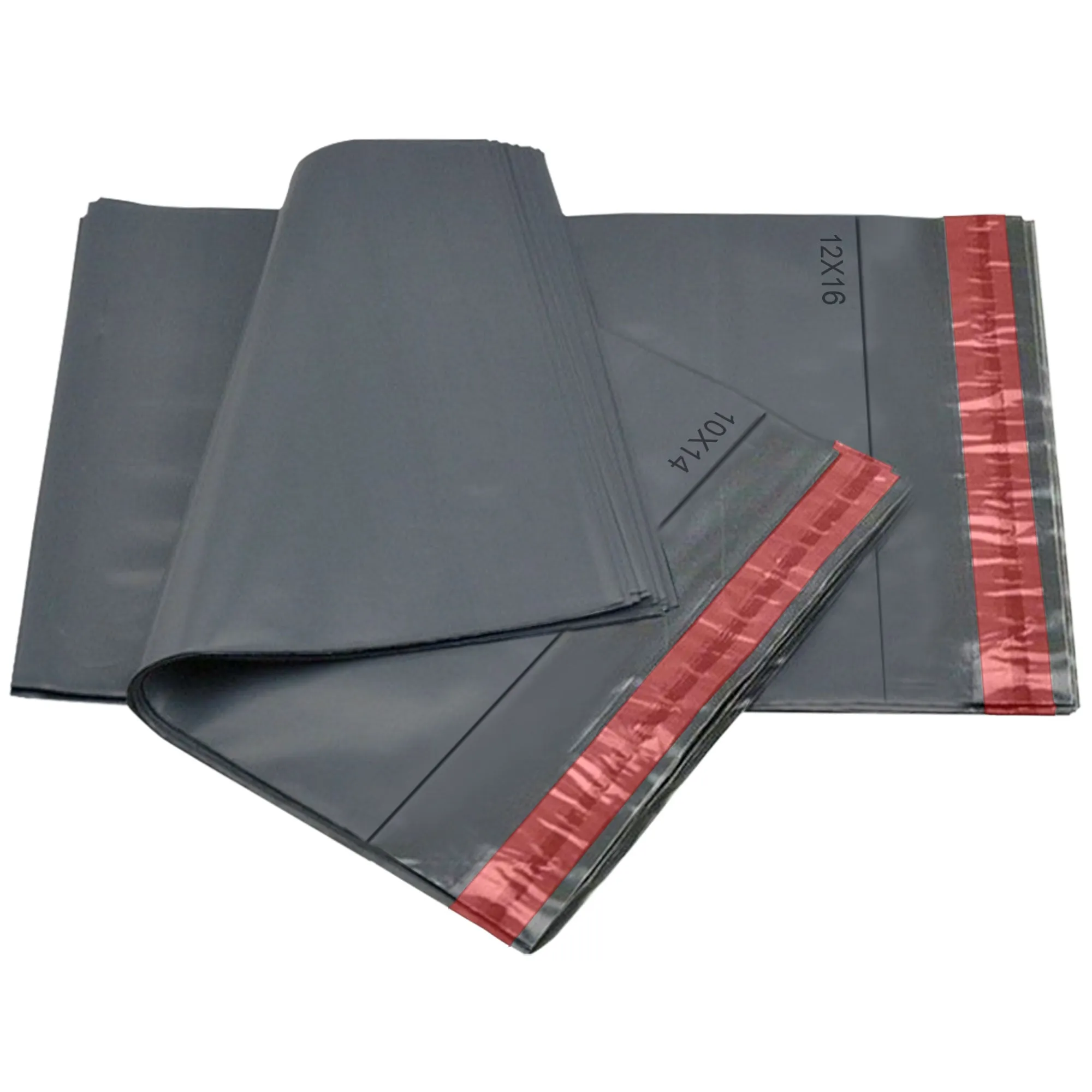 2 Sizes 25 from Each 10X14 and 12x16 Mixed 50 Mailing Bags Poly Postal Self Seal Bags