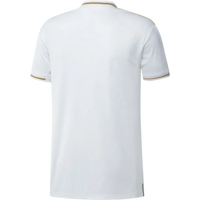 Adidas Real H Jsy Men Football T-Shirt White Dw4433