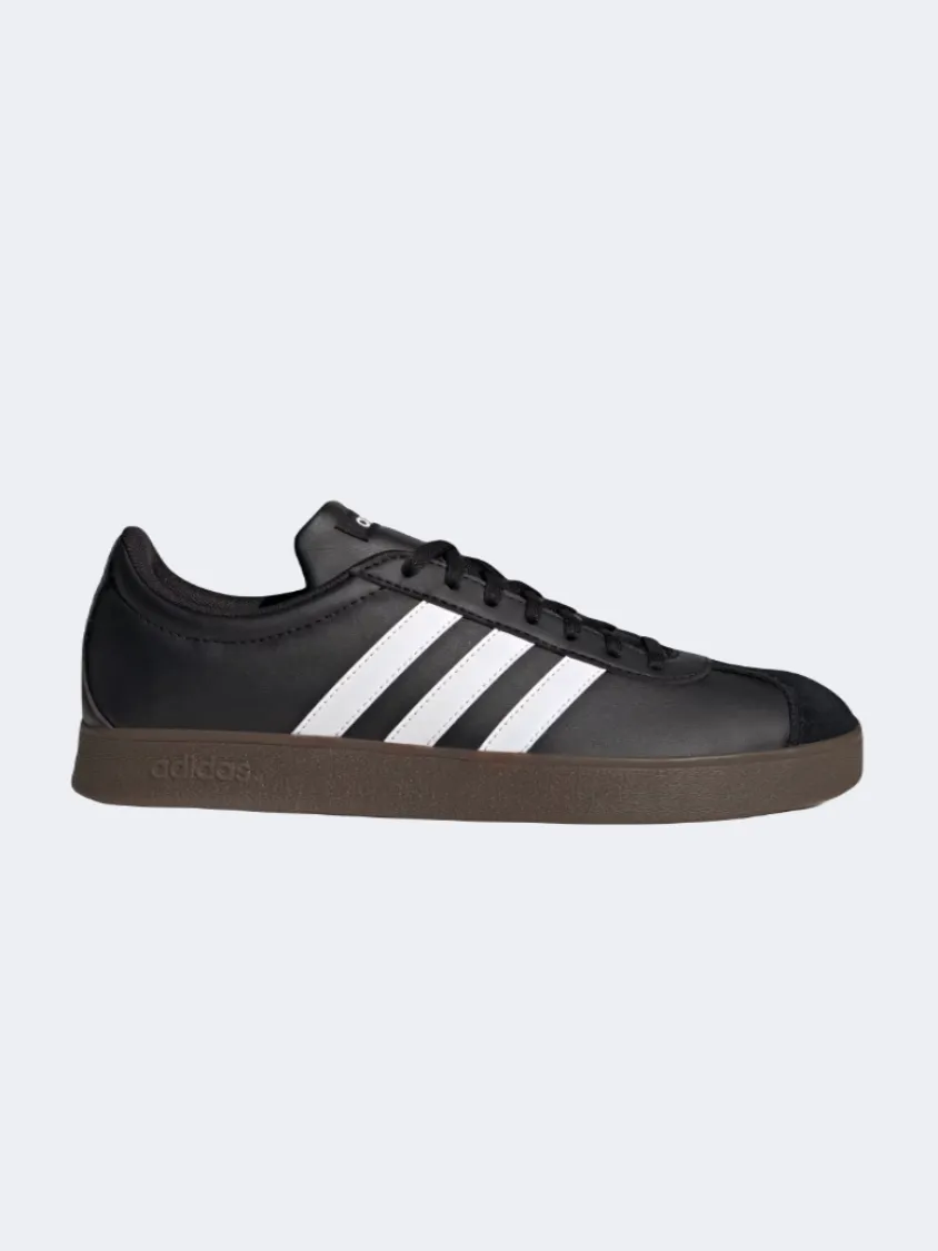 Adidas Vl Court Base Men Sportswear Shoes Black/White/Brown