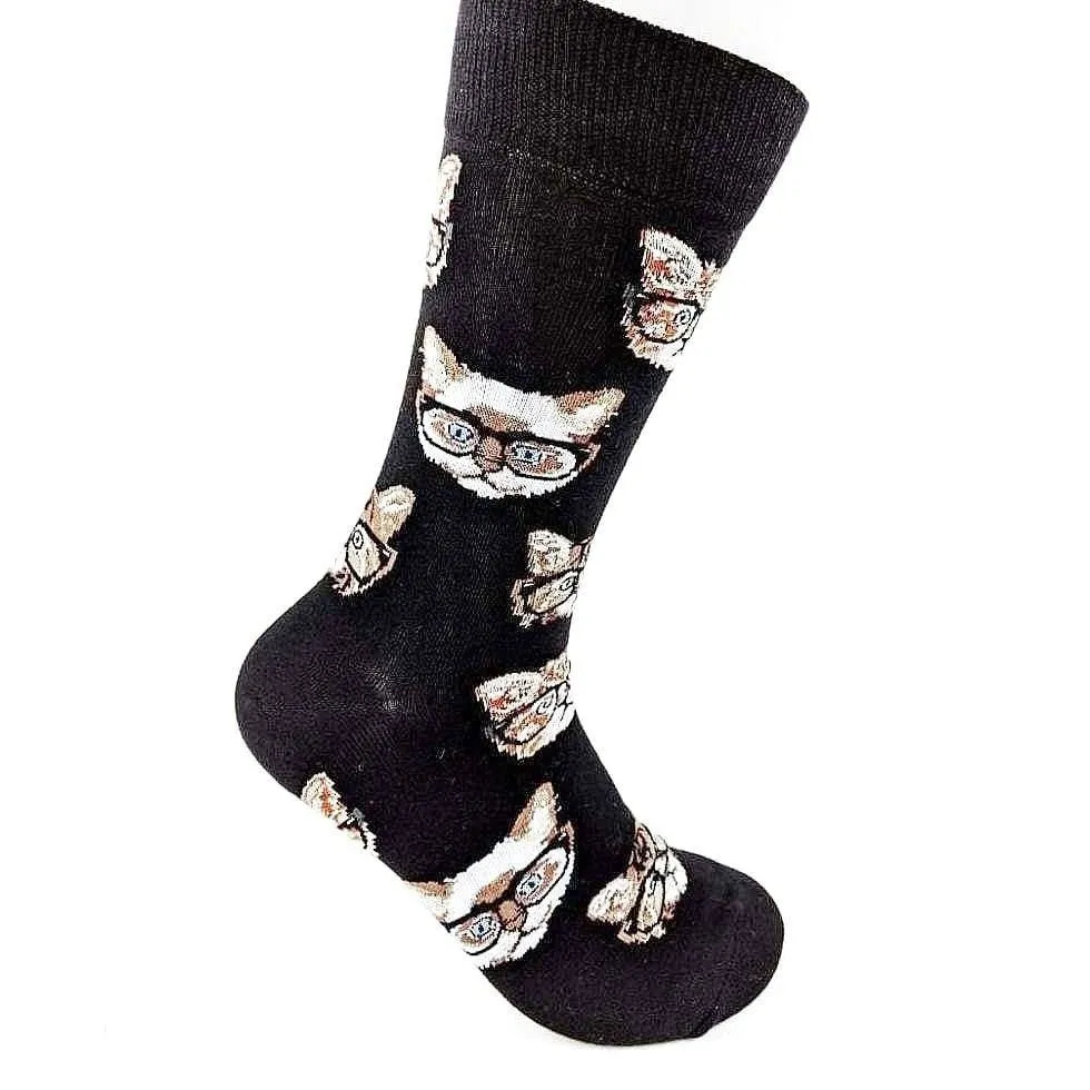 Animal Socks Hipster Cats