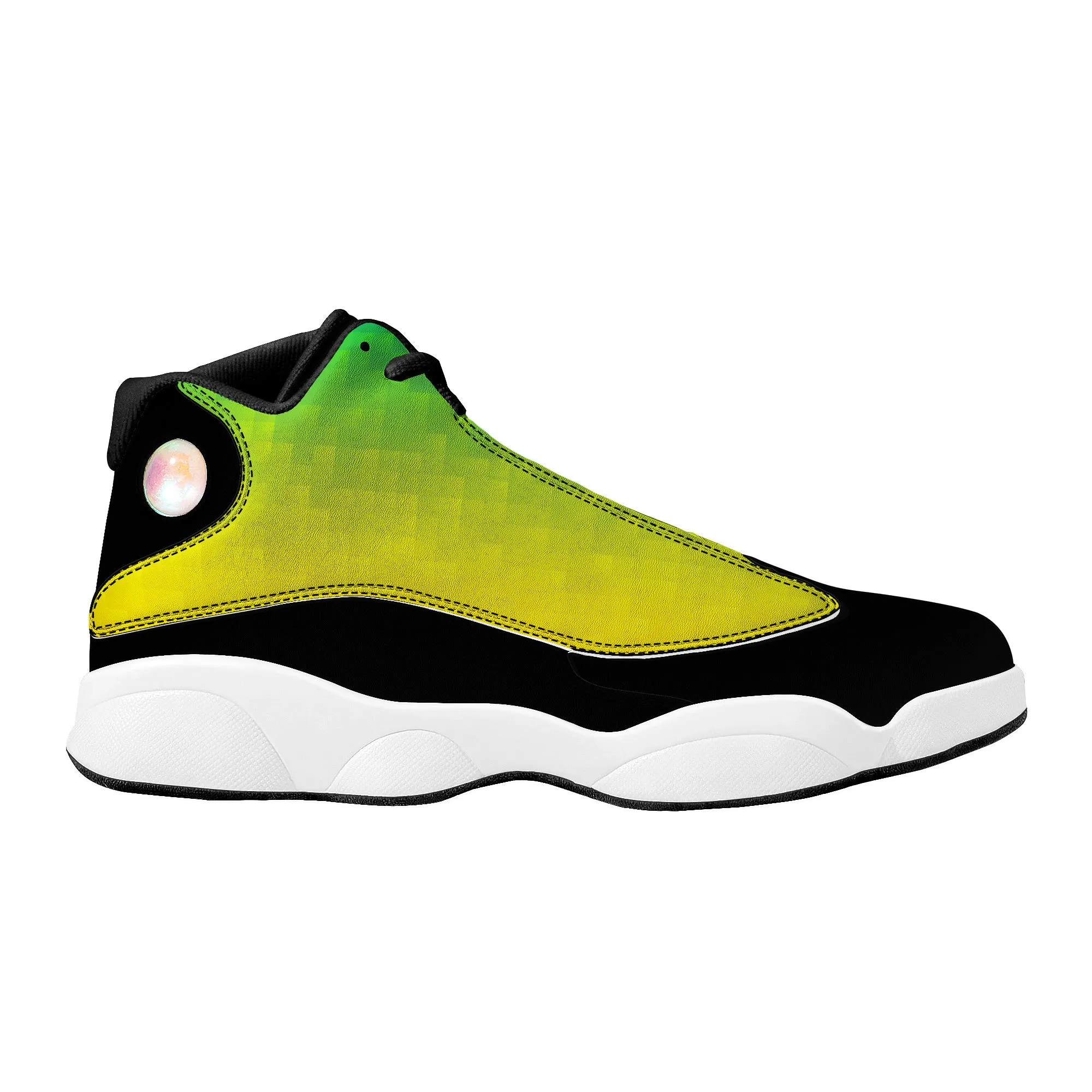 Basketball Shoes - Green/Yellow