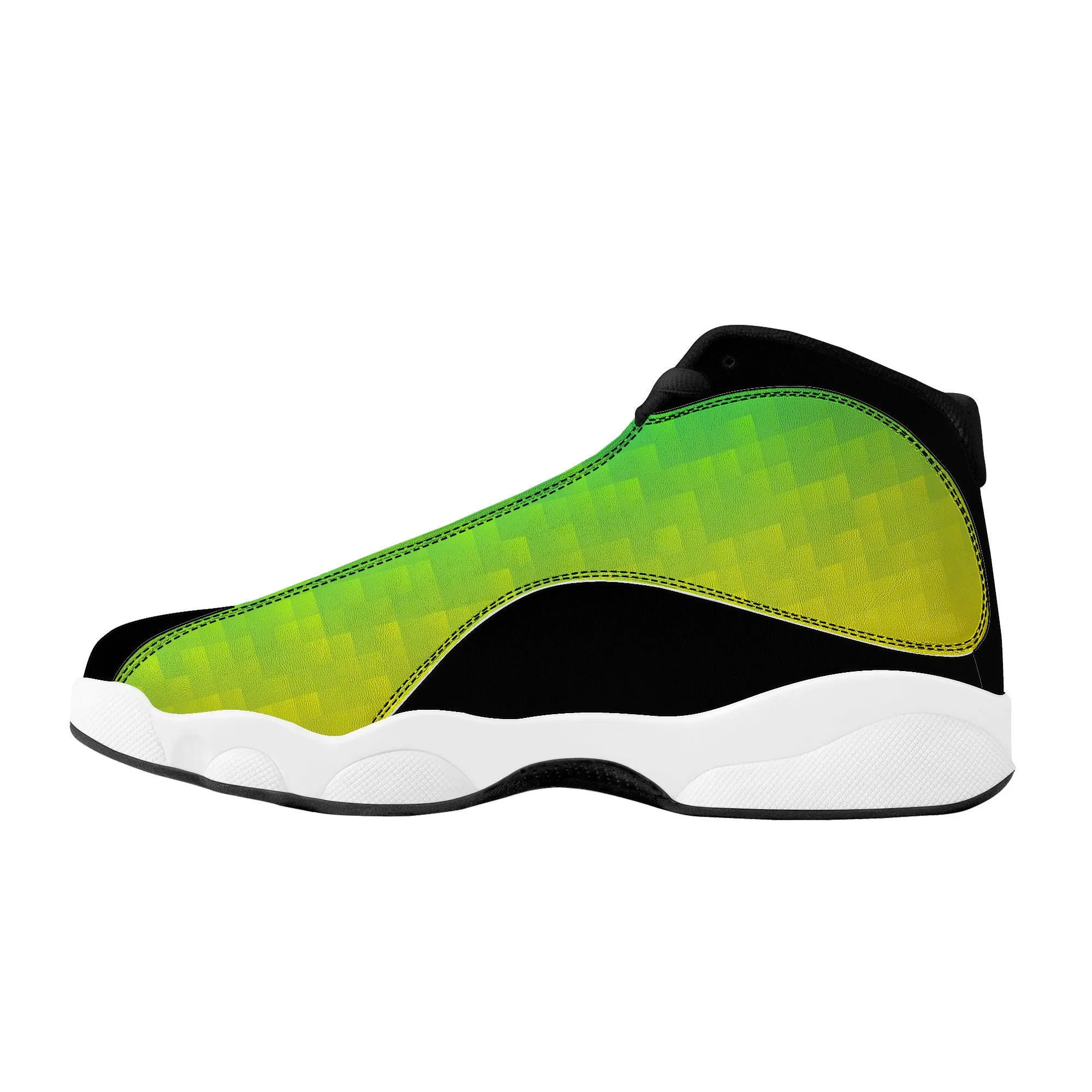 Basketball Shoes - Green/Yellow