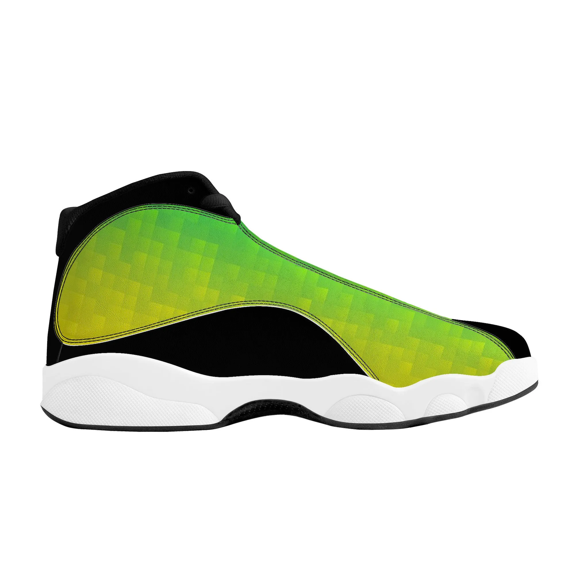 Basketball Shoes - Green/Yellow