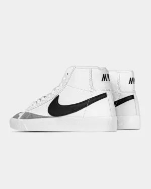 BLAZER COURT MIDS - WHITE BLACK