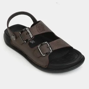 Boys Sandal P-ART1-Black/Brown