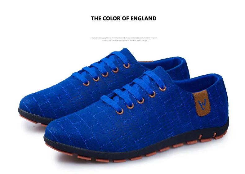 Breathable Mens Casual Low Lace-up Canvas Flat Shoes