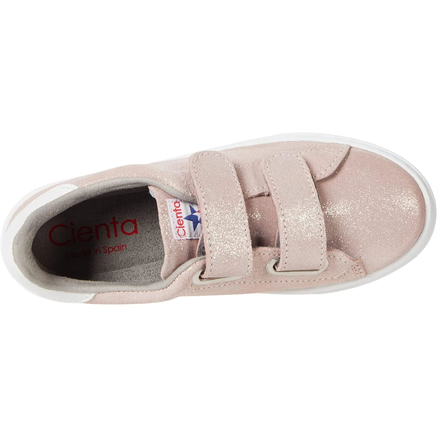 Cienta Kid Double Velcro Sneaker (Toddler/Little Kid)