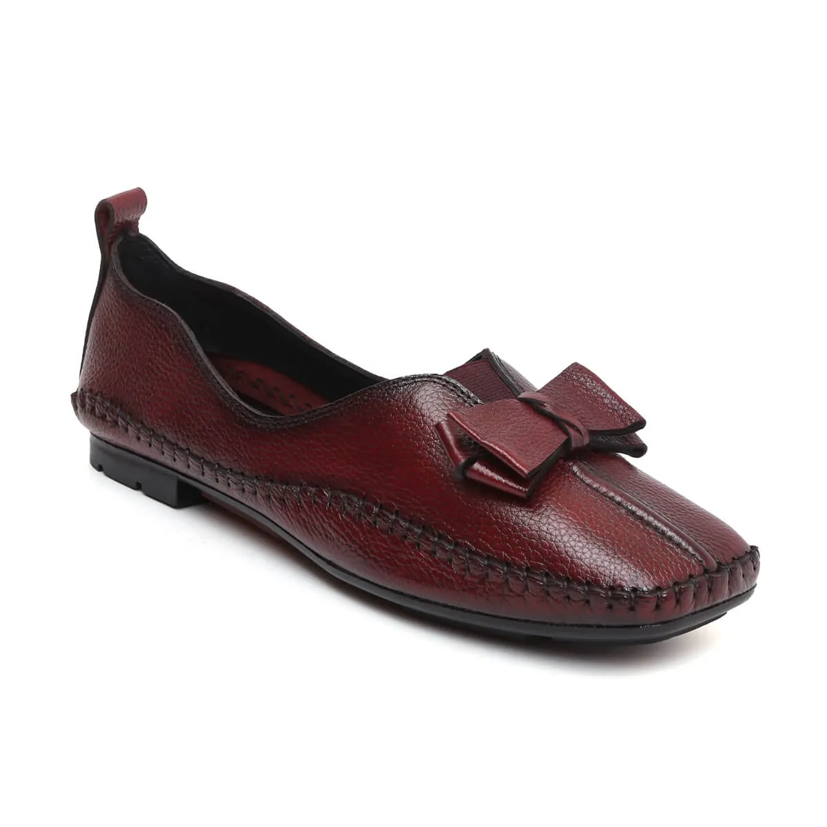 Elegant Bow Loafers for Women 2611