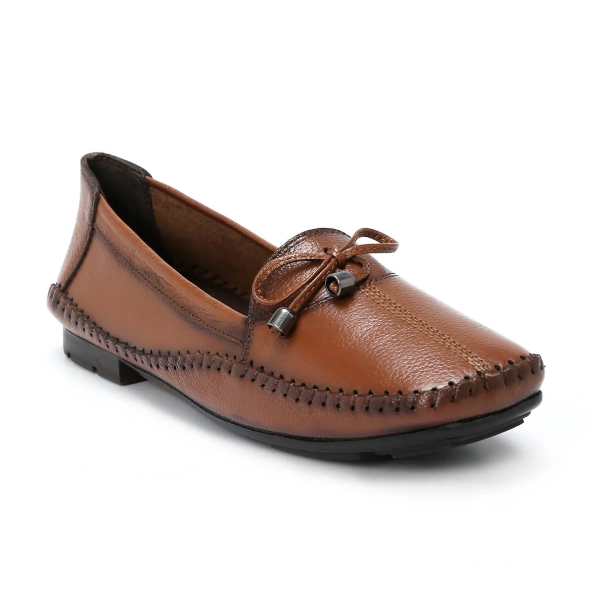 Elegant Bow Tie Loafers for Women 2651