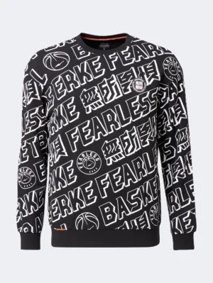 Erke Pullover Men Basketball Hoody Black