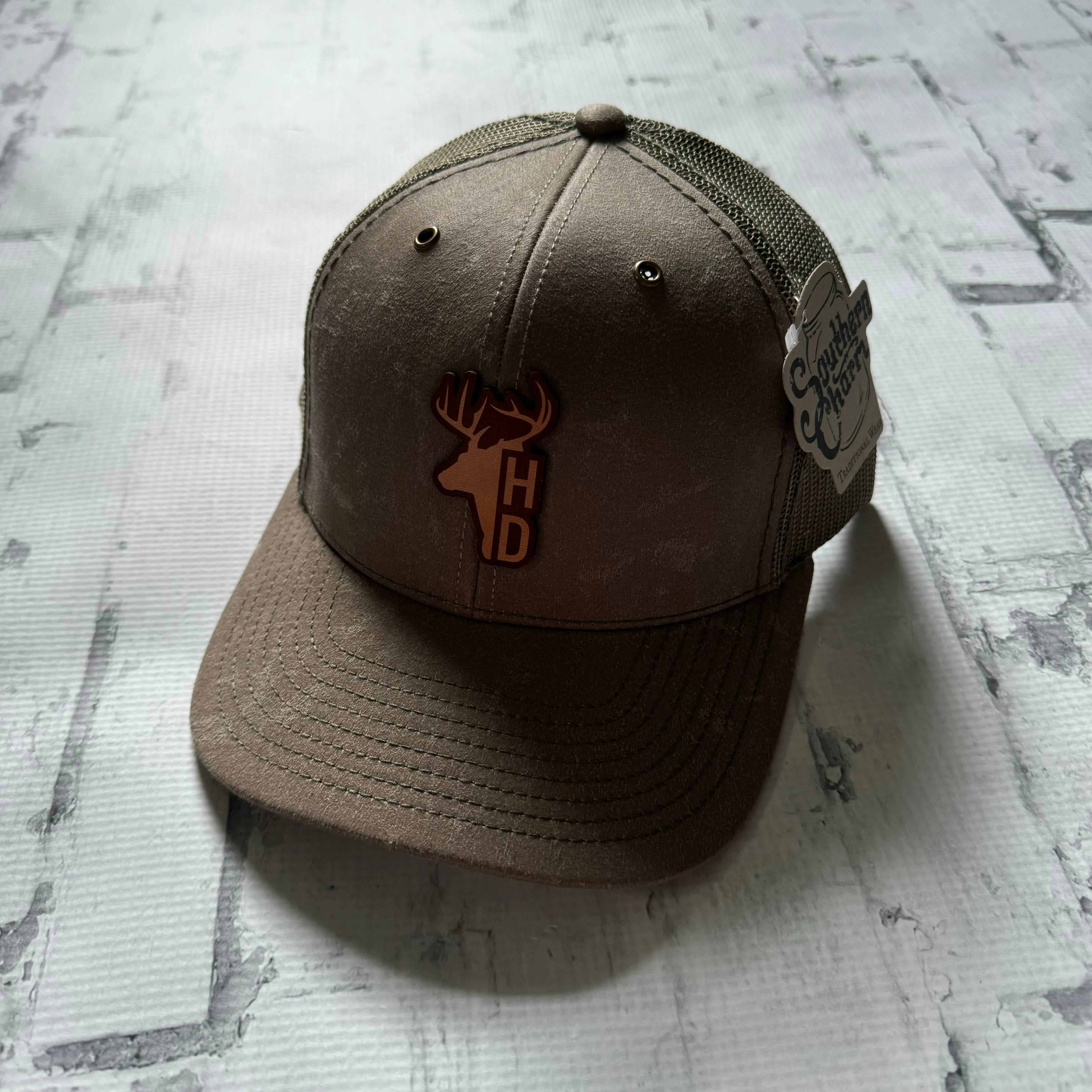 Hammer Down “Deer Profile" Hat - Khaki