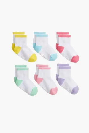 Jefferies Socks No-Slip Baby Socks 6-Pack