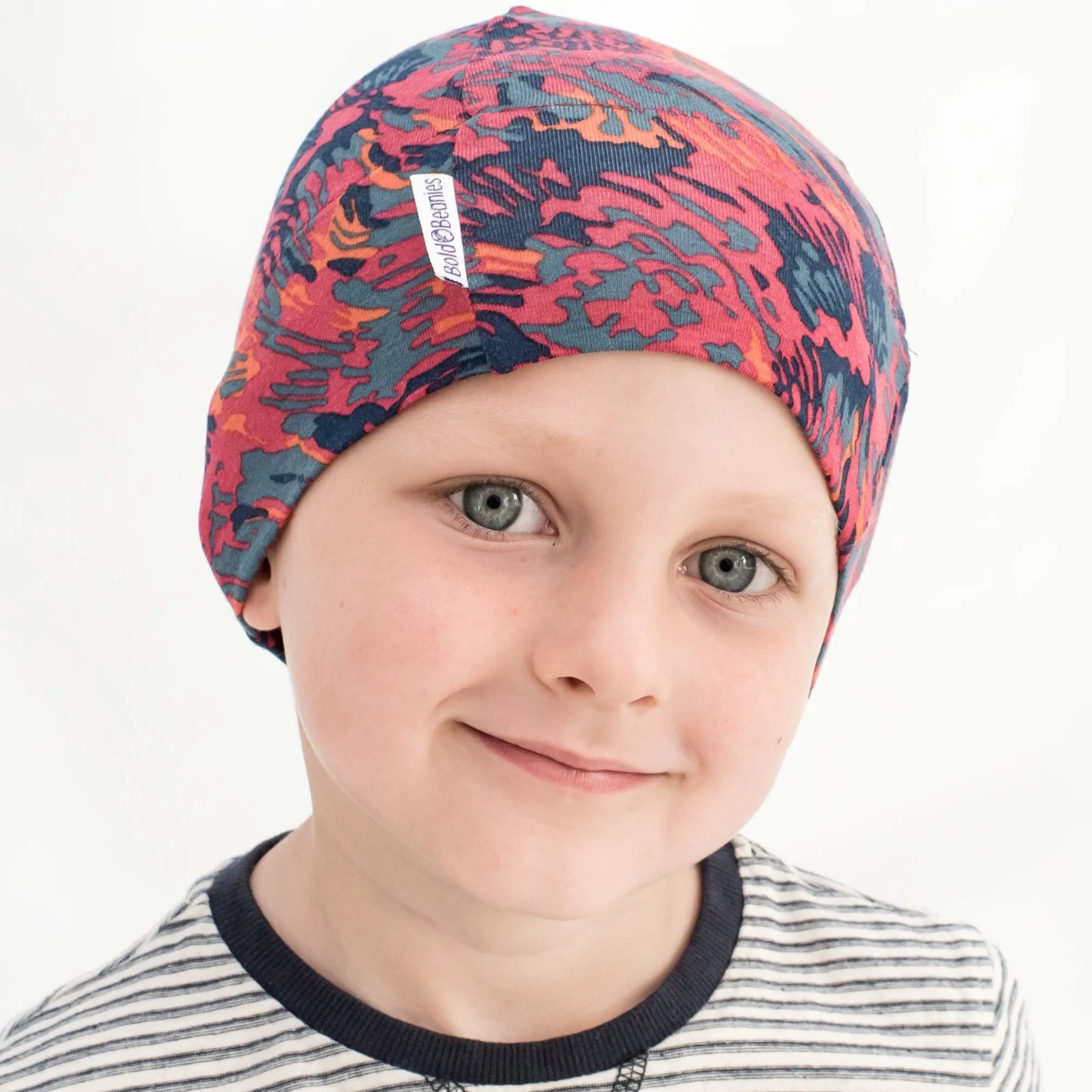 Liberty Boy Girl Unisex Camo Chemo Hat - Multi