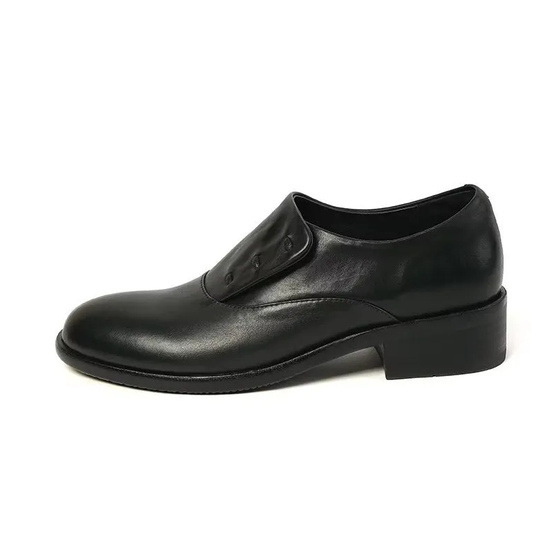 LuxeLeather Slip On Pumps