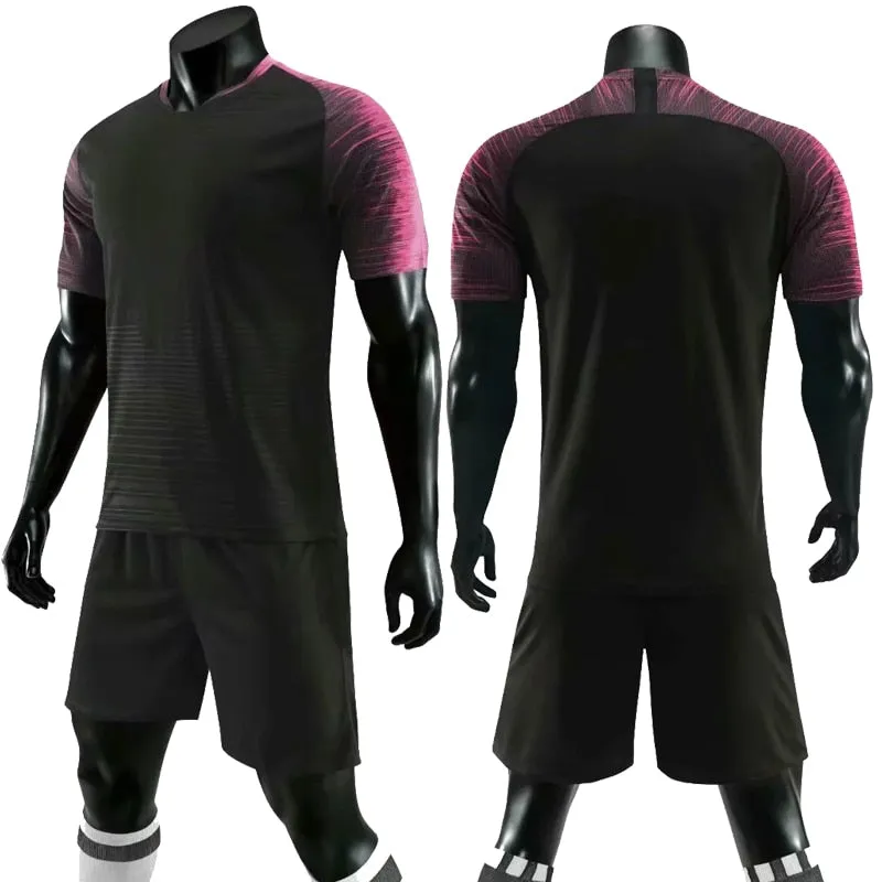 Men Ladies Kids Custom Football Training Uniforms Soccer Football Jerseys Sets