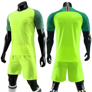 Men Ladies Kids Custom Football Training Uniforms Soccer Football Jerseys Sets