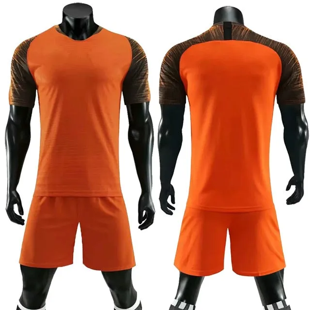 Men Ladies Kids Custom Football Training Uniforms Soccer Football Jerseys Sets