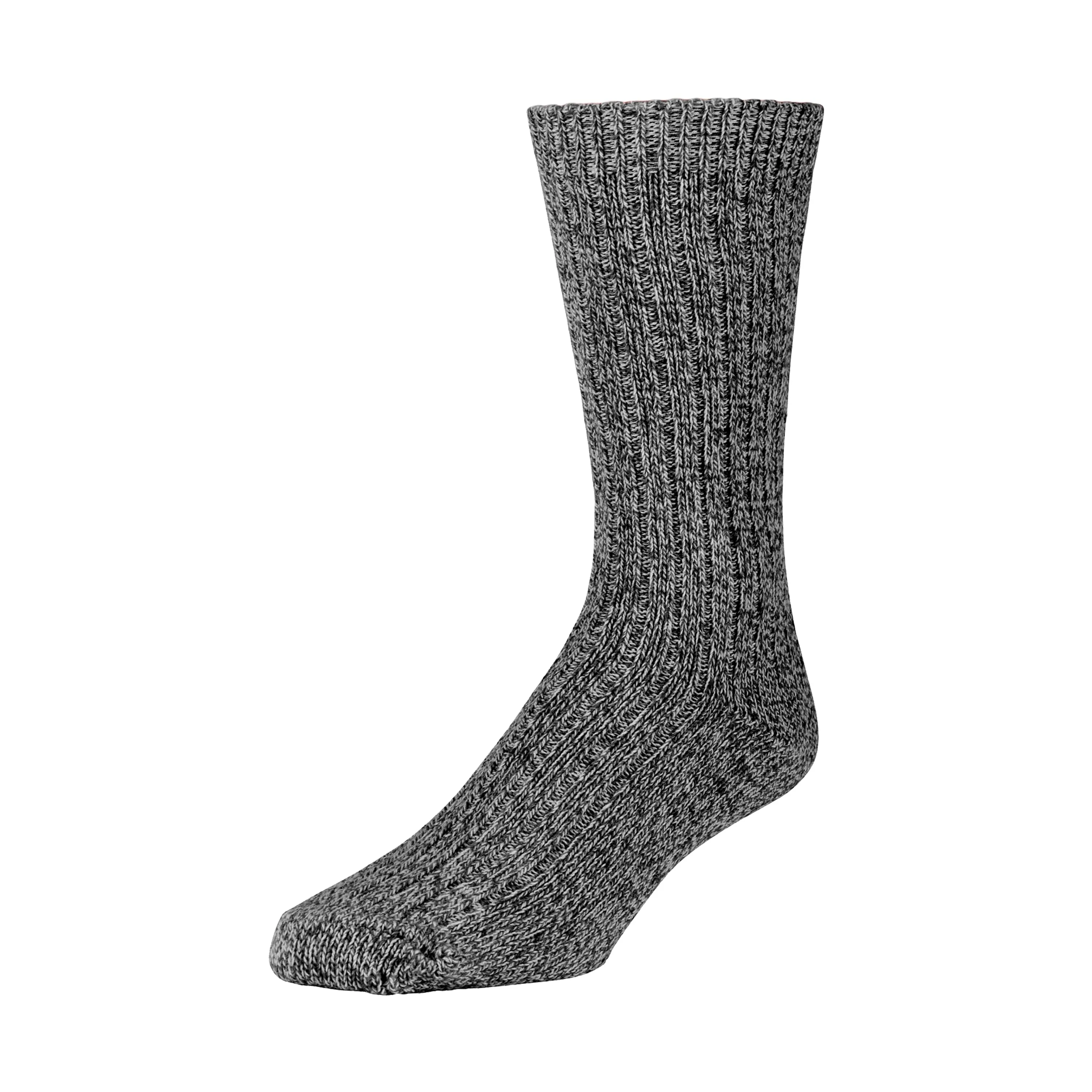 Merino Wool Socks, Warm Crew Thermal Socks For Winter, Men's and Women's Extreme Cold Weather Socks, Dark Colors, Size 10-13