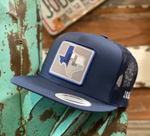 New 2020 Jobes Cap- All Navy Texas blue/grey patch