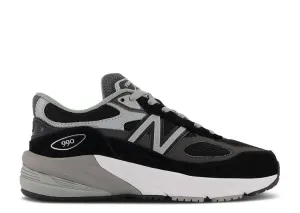 New Balance 990V6 LITTLE KID 'BLACK SILVER' sneakers, black