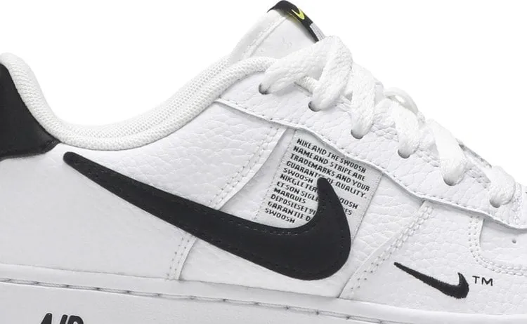 Nike Air Force 1 LV8 Utility GS 'Overbranding' White