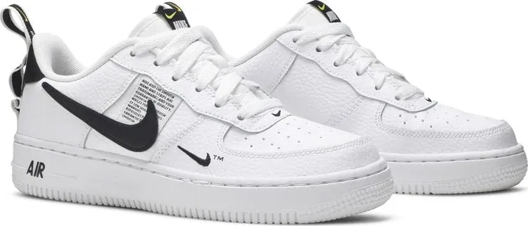 Nike Air Force 1 LV8 Utility GS 'Overbranding' White