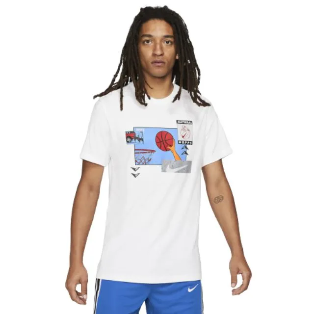 Nike Basketball Men Basketball T-Shirt White