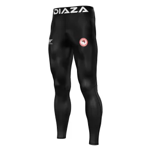 Olympiacos Compression Pants Men Black