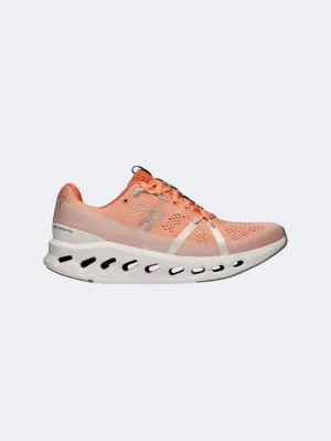 On Cloudsurfer Women Running Shoes Flame/White