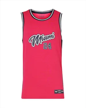 Red Bull Racing F1 Special Edition Miami GP Basketball Jersey - Beetroot Purple