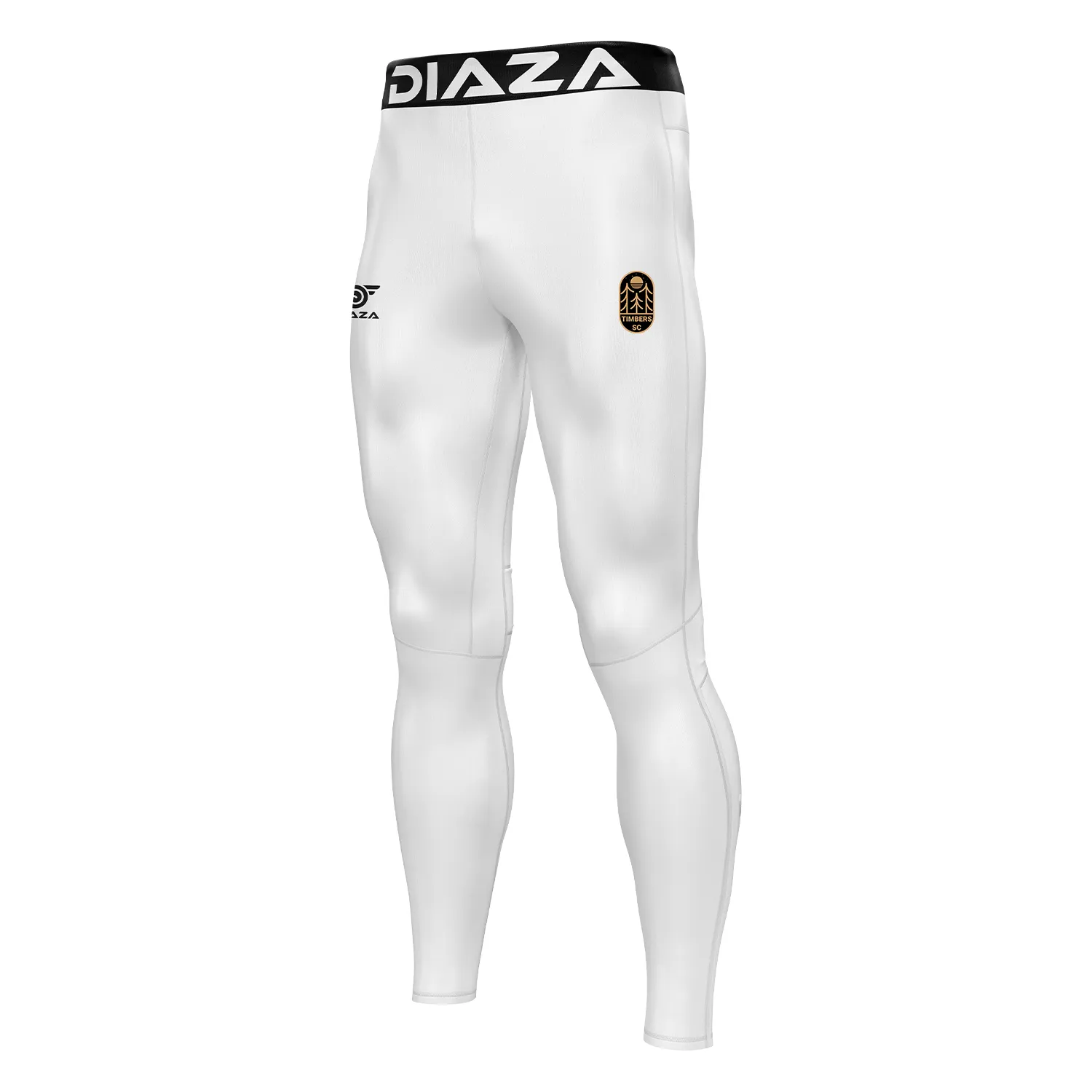 Timbers Compression Pants Men White