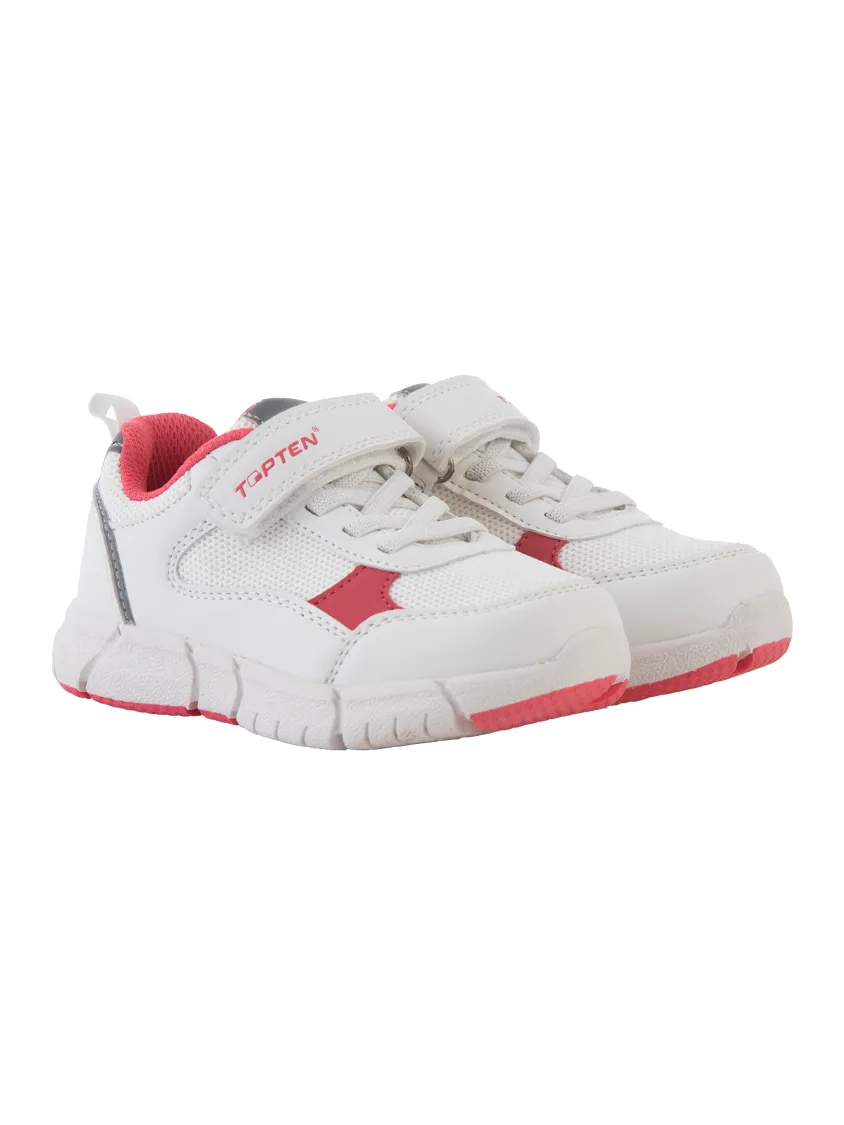 Top Ten Sports Girls Lifestyle Shoes White/Pink