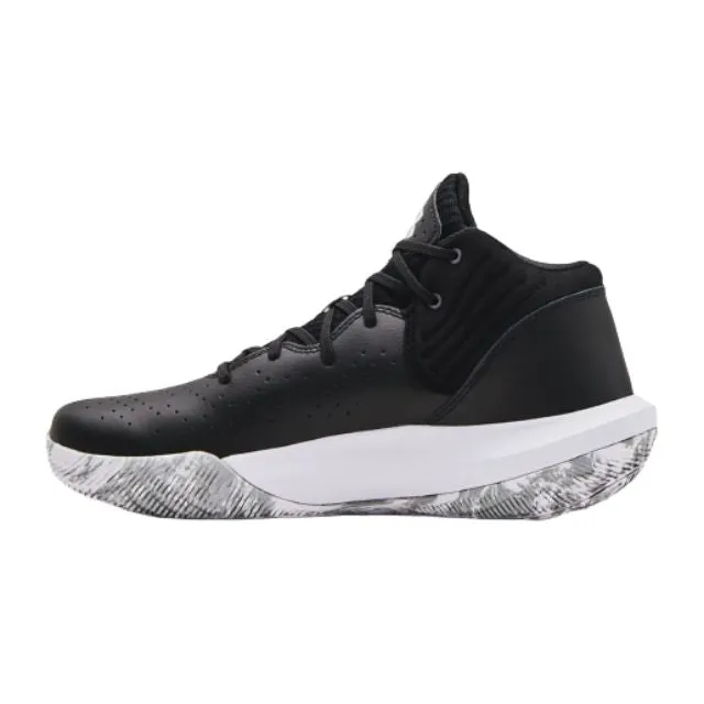 Under Armour Jet &#39;21 Men Basketball Shoes Black/White