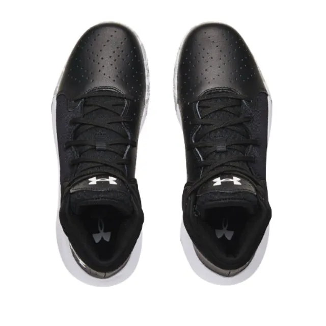 Under Armour Jet &#39;21 Men Basketball Shoes Black/White