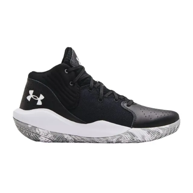 Under Armour Jet &#39;21 Men Basketball Shoes Black/White