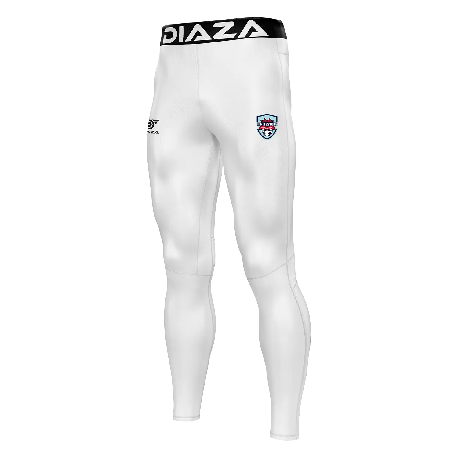 Whitestone Compression Pants Men White